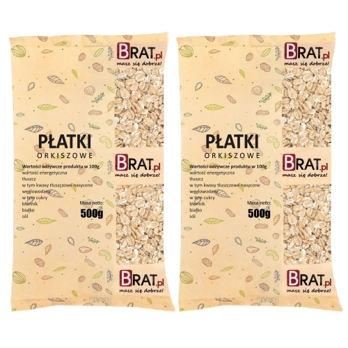 Płatki orkiszowe 1kg (2x500g)