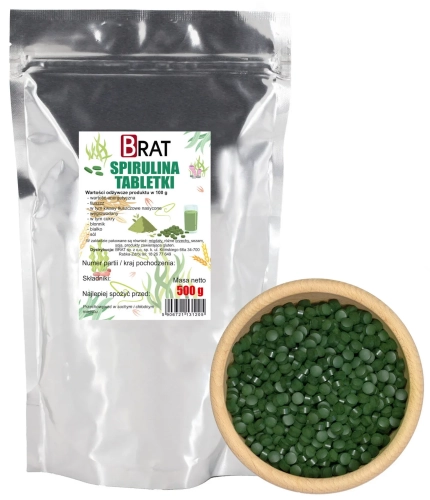 Spirulina tabletki 500g