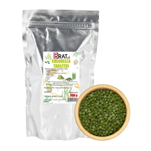 Chlorella tabletki 500g