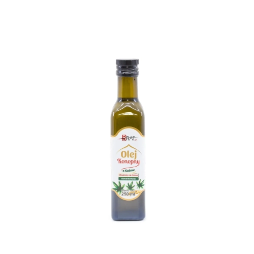 Olej konopny 250 ml - Brat.pl