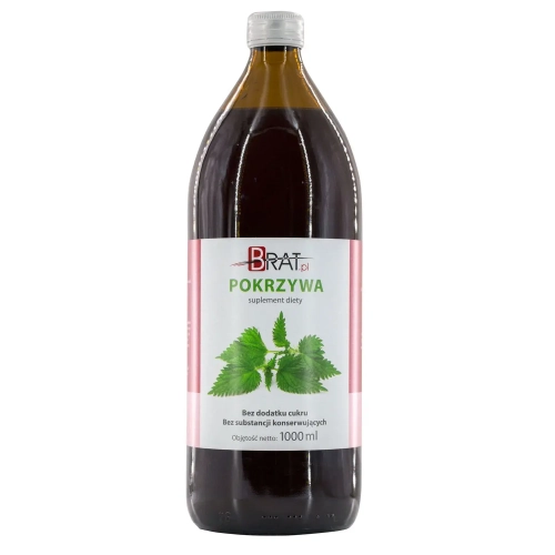 Sok z pokrzywy 1000ml - Brat.pl