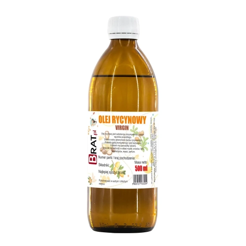 Olej rycynowy 500ml - Brat.pl
