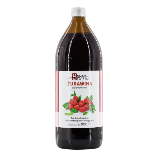 Sok z żurawiny 1000ml - Brat.pl