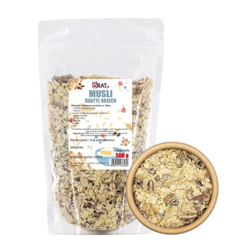 Musli orzech-daktyl 500g