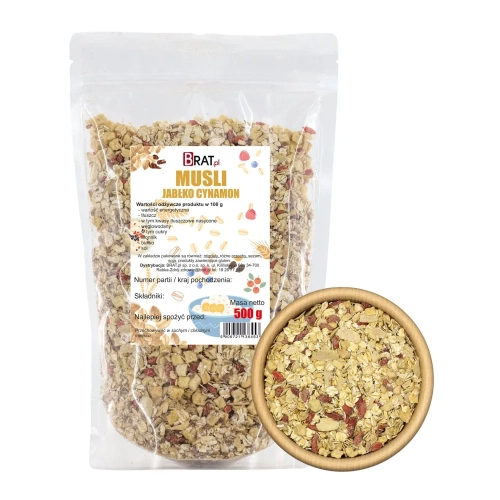 Musli jabłko-cynamon 500g