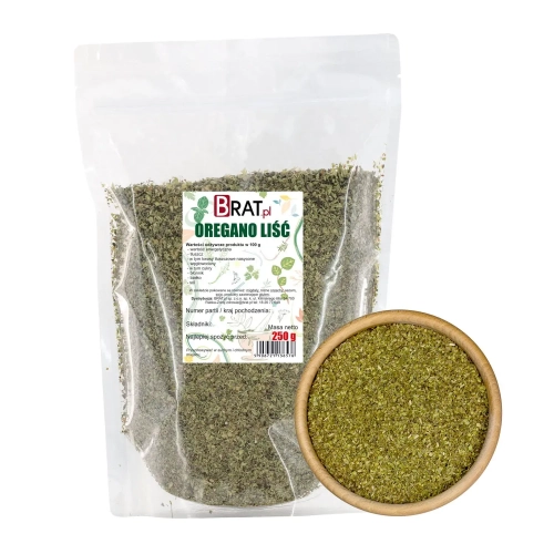 Oregano liść 250g