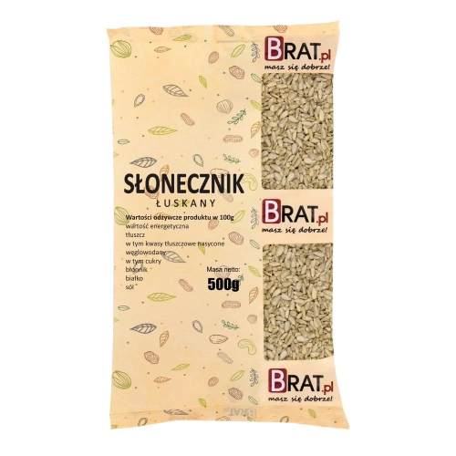 Słonecznik łuskany 500g