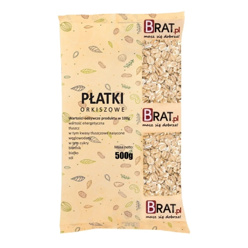 Płatki orkiszowe 500g