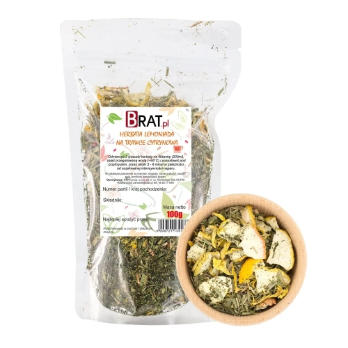 Herbata owocowa - Lemoniada na Trawce Cytrynowa 100g