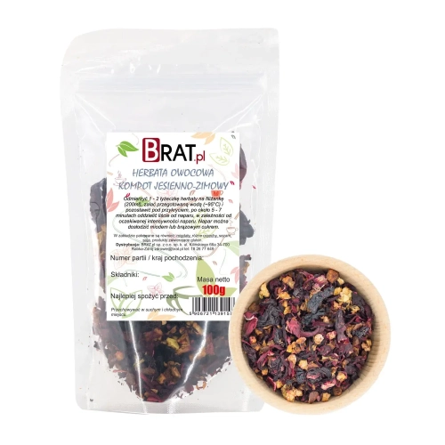 Herbata owocowa - Kompot jesienno-zimowy 100g