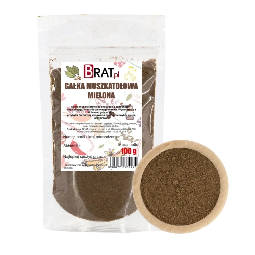 Gałka muszkatołowa mielona 100g