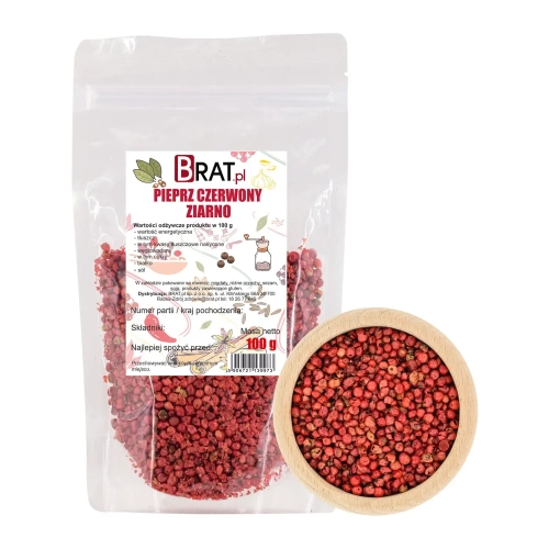 Pieprz czerwony ziarno 100g