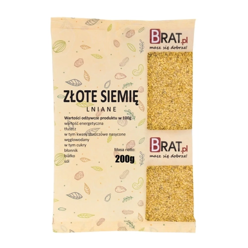Złote siemię lniane 200g