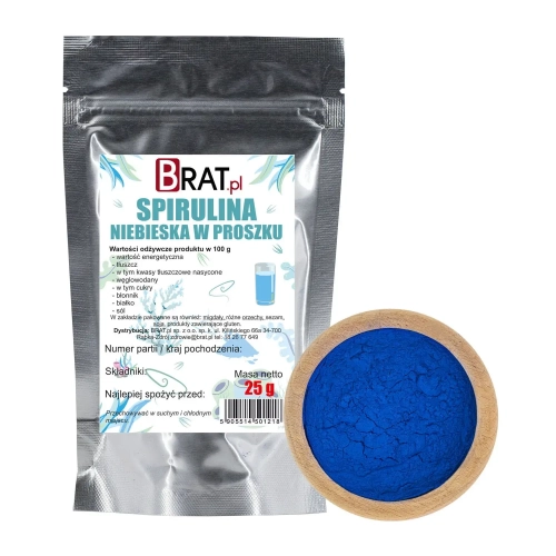 Spirulina niebieska w proszku 25g