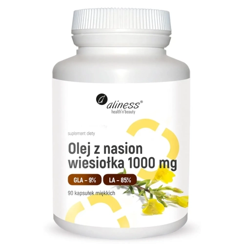 Olej z nasion wiesiołka 1000mg 90kap