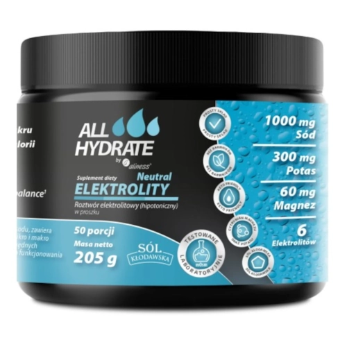 ALLHydrate - Elektrolity Neutral 205g