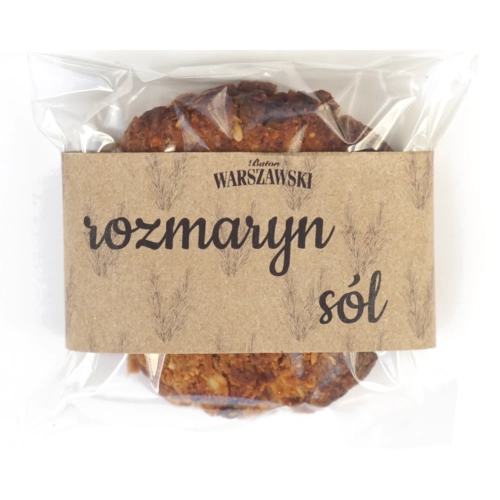 Ciastko Warszawskie - Rozmaryn i sól 60g