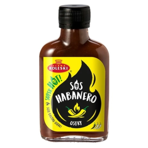 Sos Bardzo Ostry Habanero 120g