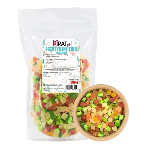 Egzotyczne trio owocowe 500g