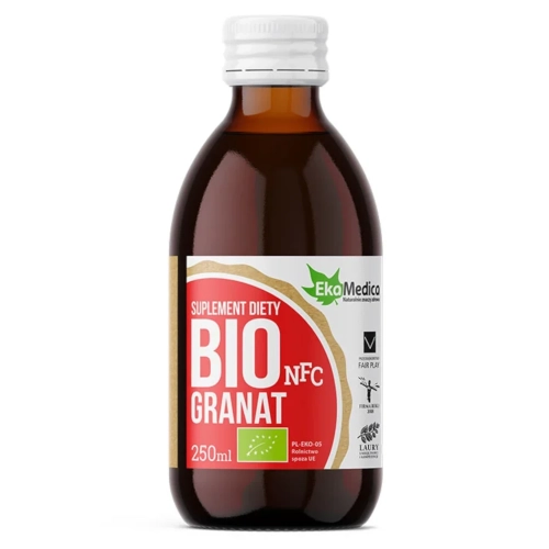 Sok z granatu NFC suplement diety BIO 250ml