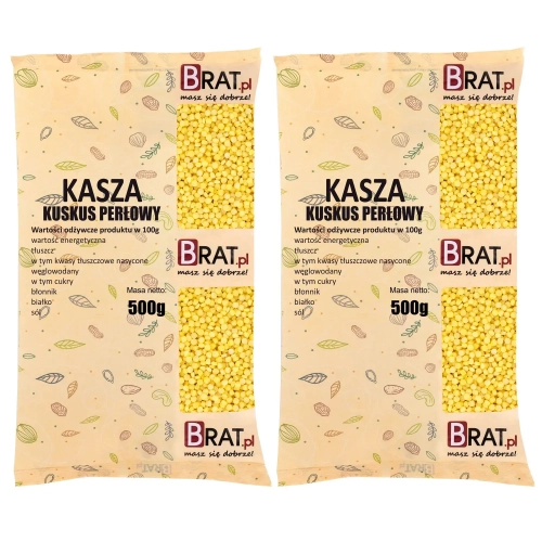 Kasza kuskus perłowy 1kg (2x500g)