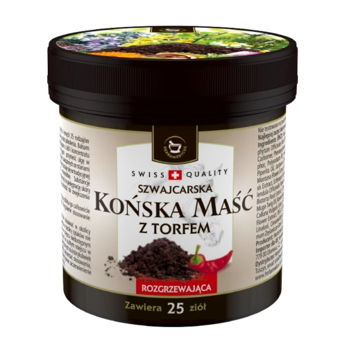Końska maść rozgrzewająca z TORFEM 225ml