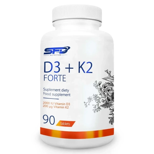 Witamina D3+K2 Forte 90tabl - SFD