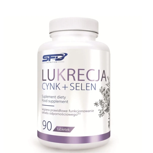 Lukrecja + selen i cynk 90tab - SFD
