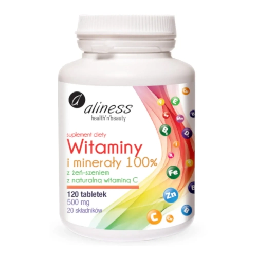 Witaminy i minerały 700mg 120tab