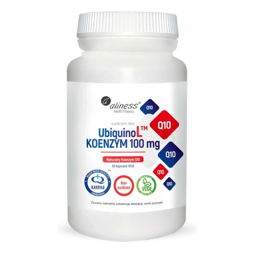 UbiquinoL KOENZYM 100mg 60kaps - ALINESS