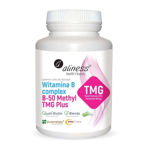 Witamina B Complex B-50 TMG PLUS - ALINESS