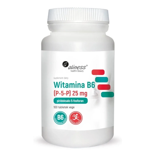 Witamina B6 25mg 100tabl VEGE