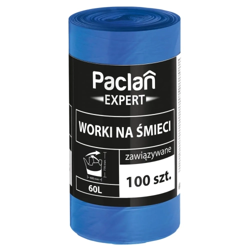 Worki na śmieci 60L 100szt