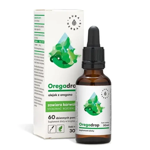 Oregadrop olejek z oregano krople 30ml - AURA