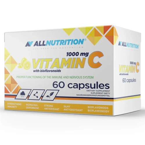Allnutrition Vitamin C + Bioflawonoidy 60kap