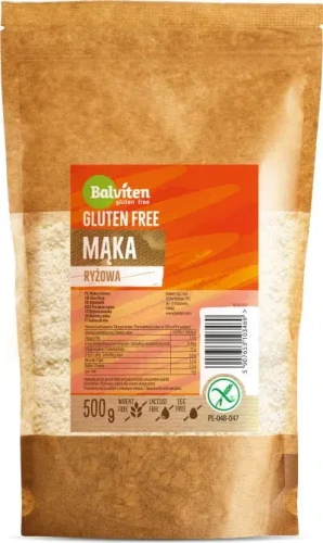 Mąka ryżowa 500g Bezglutenowa