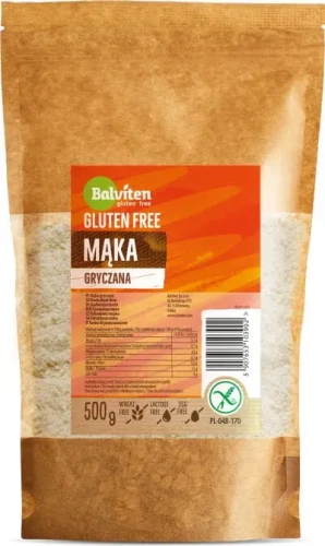 Mąka gryczana 500g Bezglutenowa