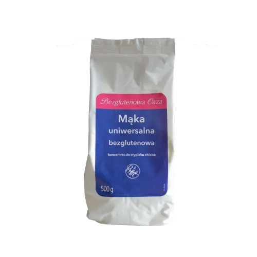 Mąka uniwersalna do chleba OAZA 500g Bezglutenowa