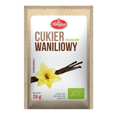 Cukier z wanilią Bourbon BIO 20g