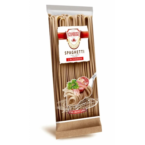 Makaron Czaniecki z błonnikiem Spaghetti 500g