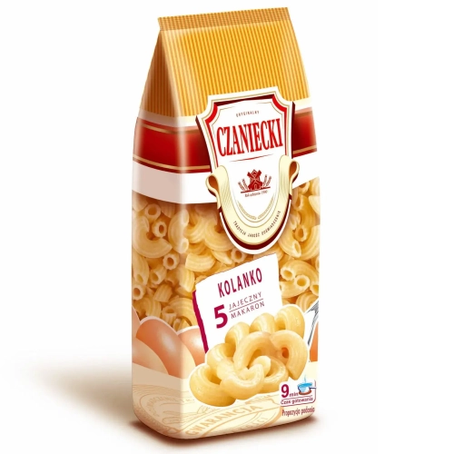 Makaron Czaniecki 5-jajeczny Kolanko 250g