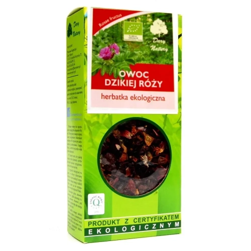 Herbatka ekologiczna Owoc Dzikiej Róży 50g