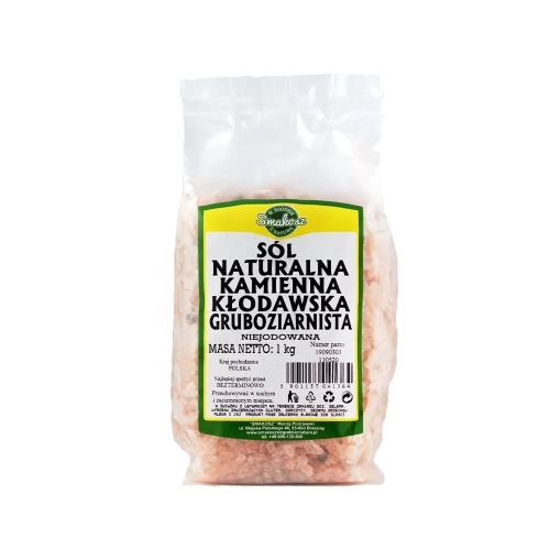 Sól naturalna kłodawska gruboziarnista 1kg