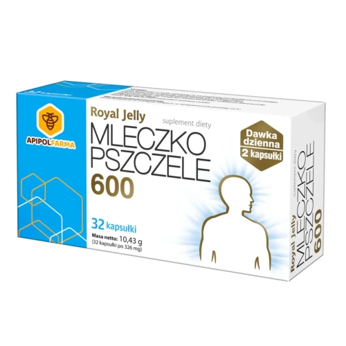 Royal Jelly - Mleczko pszczele 600 32kap
