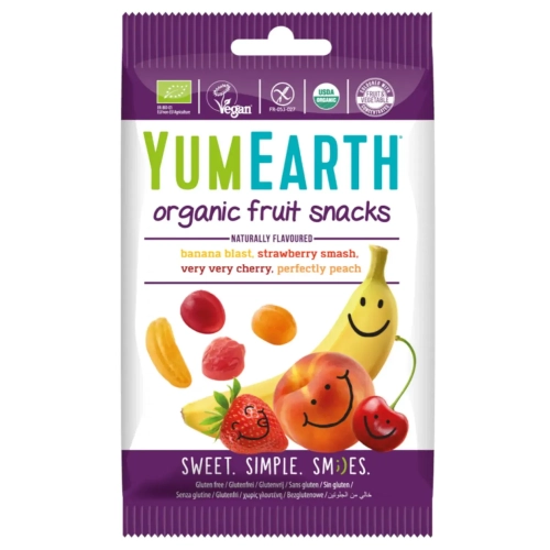 YumEarth żelki bez żelatyny EKO 50g