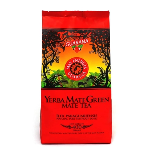 Yerba Mate Green MAS ENERGIA GUARANA 400g