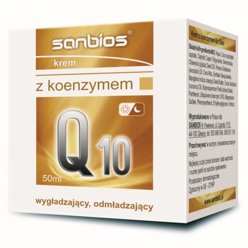 Krem z koenzymem Q10 50ml - SANBIOS