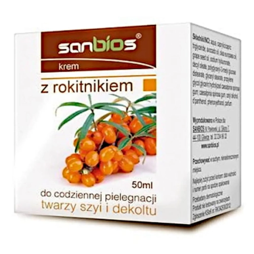 Krem z rokitnikiem 50ml - SANBIOS