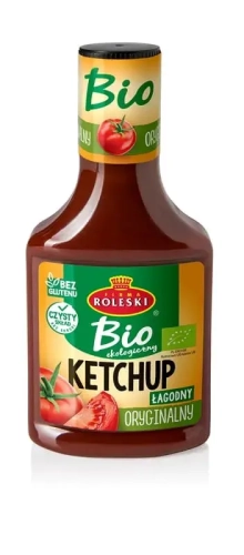 Ketchup Łagodny Oryginalny BIO 340g
