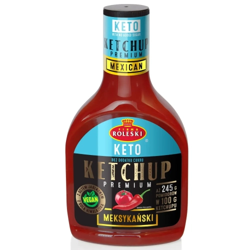 Ketchup Premium Meksykański KETO 425g